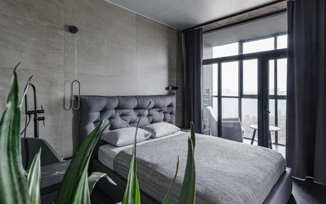 Квартира студия с панорамным видом на водохранилище