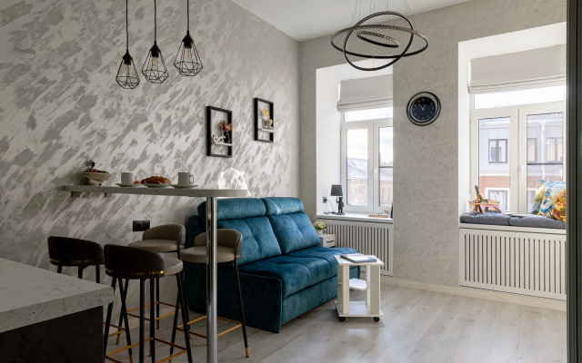 Квартира Дизайнерская Grey Room у Невского проспекта