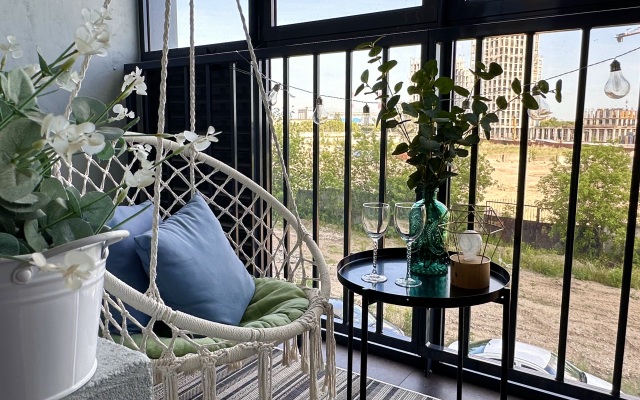 Апартаменты в Центре Казани с Видом на Волгу