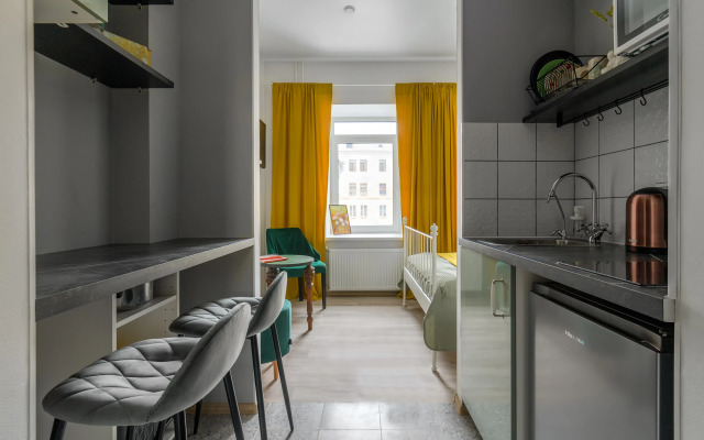 Studiya Martovskiy zayats na Borovoy Apartments