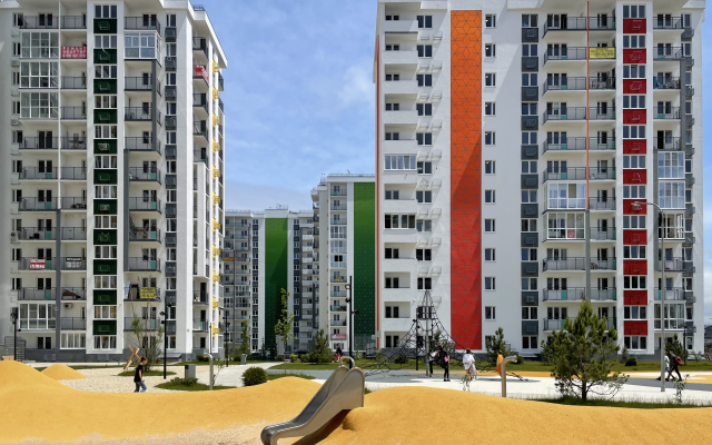 Apartamenty Морент s dizaynerskim remontom v ZHK «Frukty» Apartments