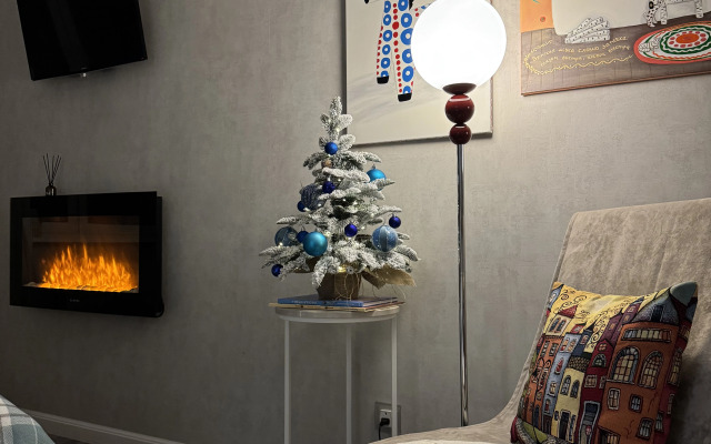 Квартира повышенной комфортности с элементами русского стиля