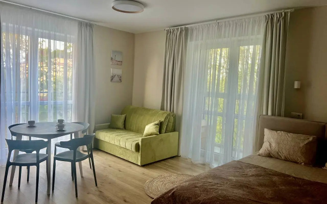 Апартаменты Однокомнатная студия Sunny на море