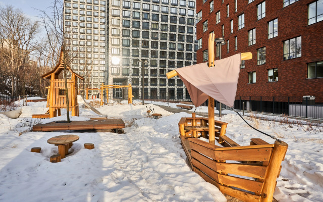 Квартира с двумя спальнями Новоданиловская 8