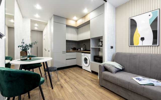 Апартаменты Эксклюзивная Евро Двушка у Аквапарка Лето Лето ВыДома