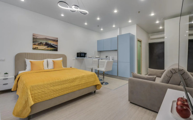 Апартаменты Уютная студия с видом на парк