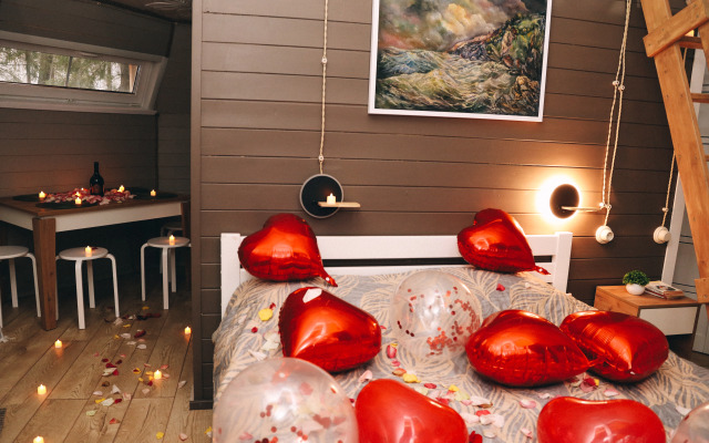 Шале Сфера Агат в лесу на Живописной улице