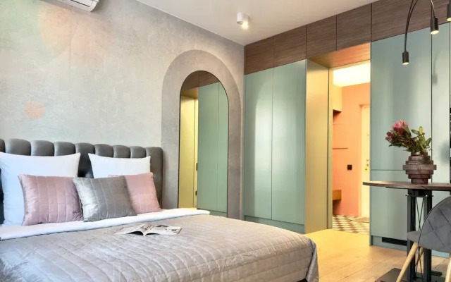 Апартаменты студия Люкс с видом реку и Москва-Сити!