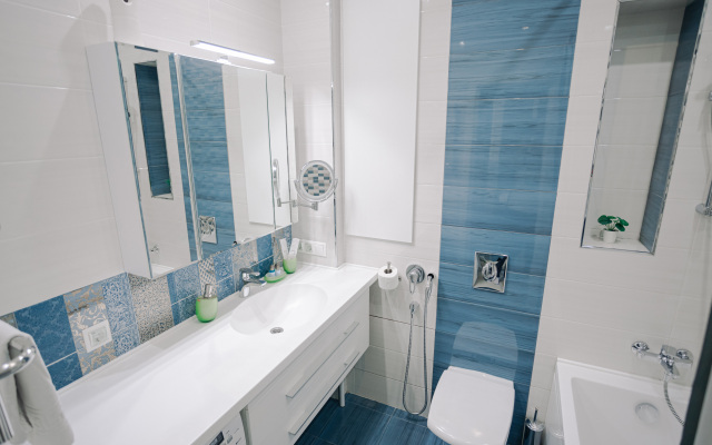 Lalapart Marengo s Panoramnym Vidom na 35 Etazhe Neboskreba Savelovskij Siti Apartments