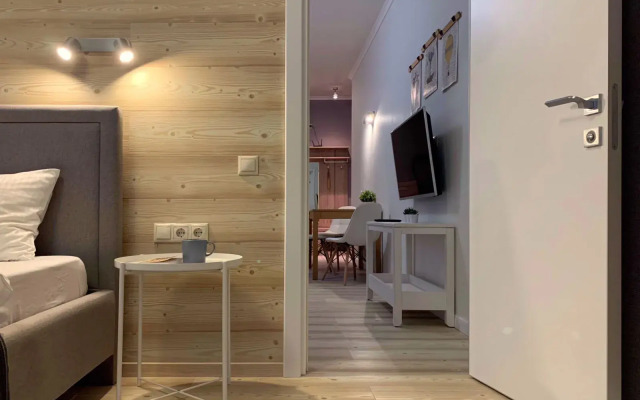 Квартира Сьют с бассейном Скандинавия