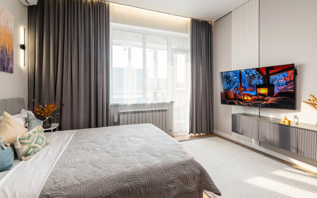 Апартаменты Стильная Квартира в Центре Алматы (114)