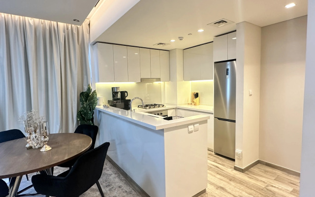 Апартаменты Vserve Modern Oasis: Canal & Burj Views