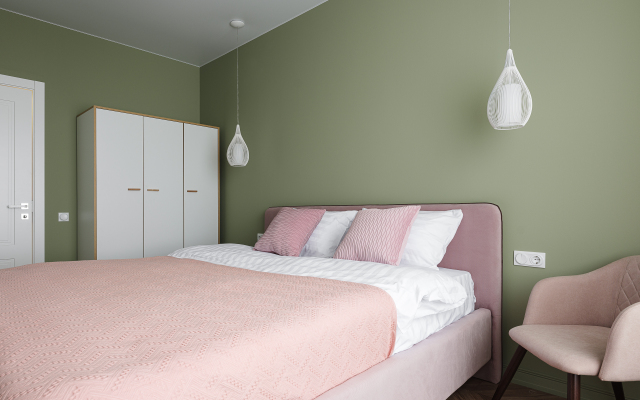 Апартаменты на 16 этаже с видом на парк Галицкого