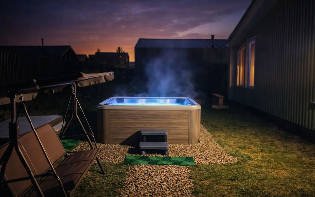 Частный дом комфортный со столом для пинг-понга и батутом