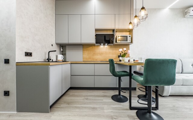 Apartament-Studiya S Terrasoi  Apart Zelenogradsk Flat