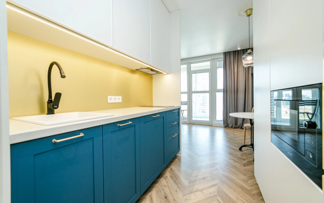 Апартаменты Студия с панорамной лоджией