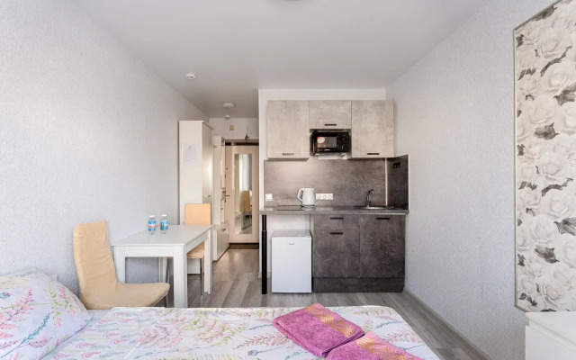 Dvukhmestnaya Studiya S Kukhney Bestflat24 Seligerskaya Apartments