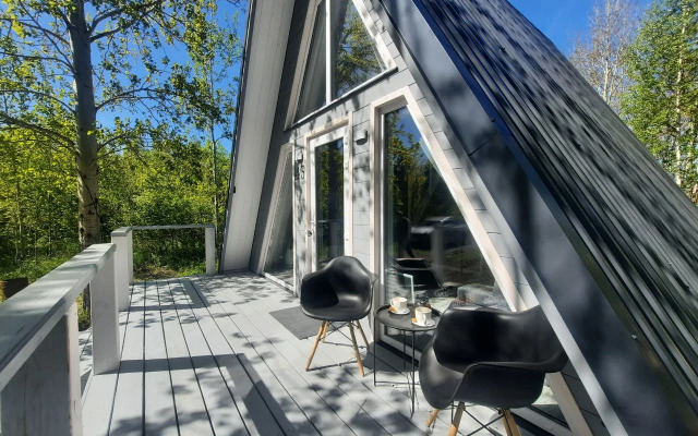 Гостевой дом уютный A-frame Свобода леса