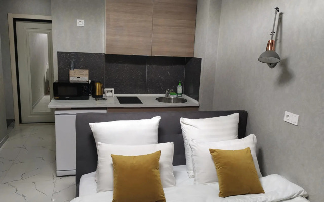 Апартаменты RentHome студия Горчица на Южном шоссе у ТЦ Амбар