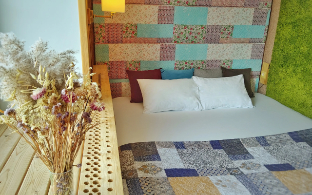 Апартаменты Пэчворк с собственной территорией