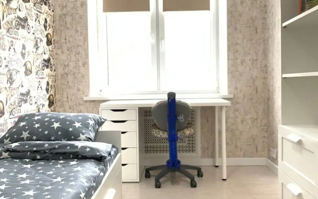 Апартаменты Семейная Трехкомнатная Квартира