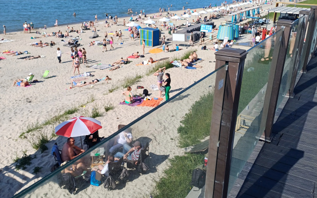 Апартаменты Уютная студия в шаге от пляжа