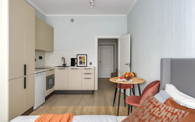 Квартира Современная студия на 18м этаже в центре