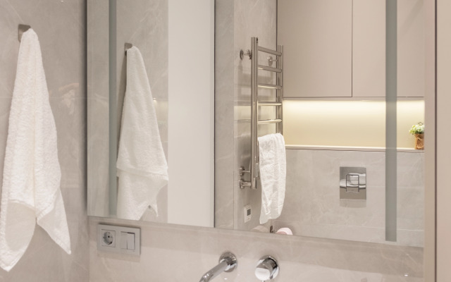 Апартаменты Стильные с шикарным видом на город