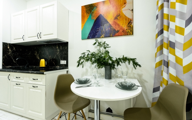 Sovremennye Morent 25 kv. m v ZHK Sorrento Park Apartments