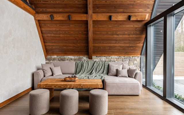 Частный Дом A-frame Дом Ели Тут