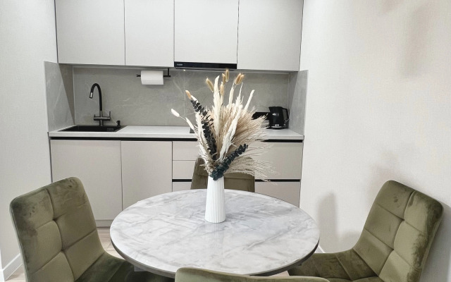 Апартаменты Красивая евродвушка в новом ЖК в тихом центре