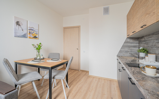 Квартира Стильная Квартира с Панорамными окнами в Академическом Районе