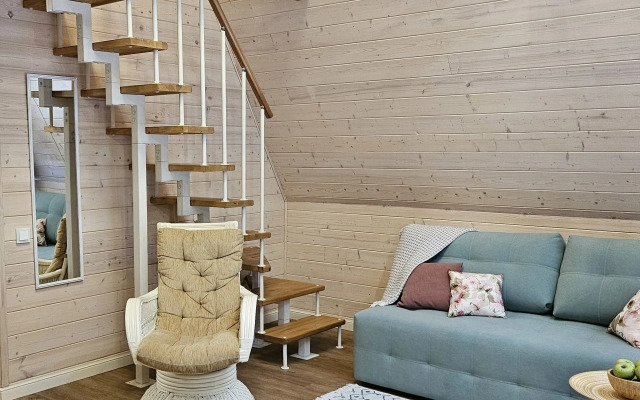 Частный дом светлый А-фрейм