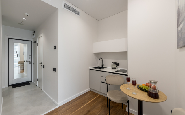 Апартаменты с видом на башни Москва-Сити