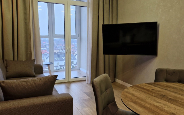 Premium  S Panoramnym Vidom Na Kaliningrad Flat