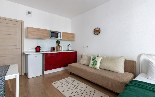 Квартира с балконом Piter Apartments у Московского проспекта