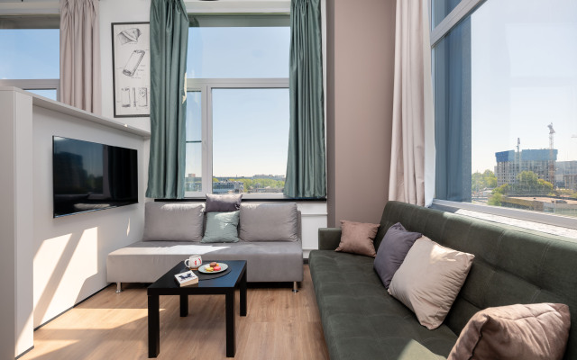 Kak doma Dizaynerskiy Loft U Metro Nagornaya Apartments