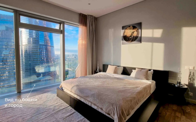 Апартаменты Москва Сити Liberty 54 этаж 2 комнаты
