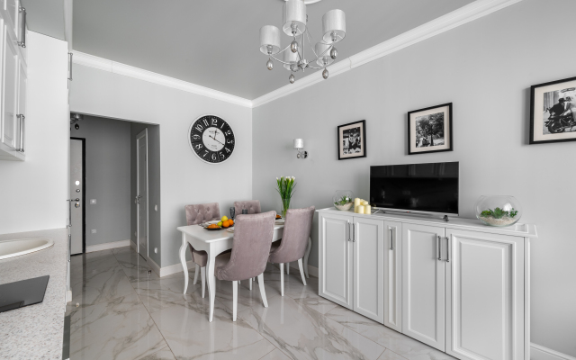 Lalapart Imperial Hall s Dizajnerskim Remontom v ZhK Savelovskij Siti Apartments