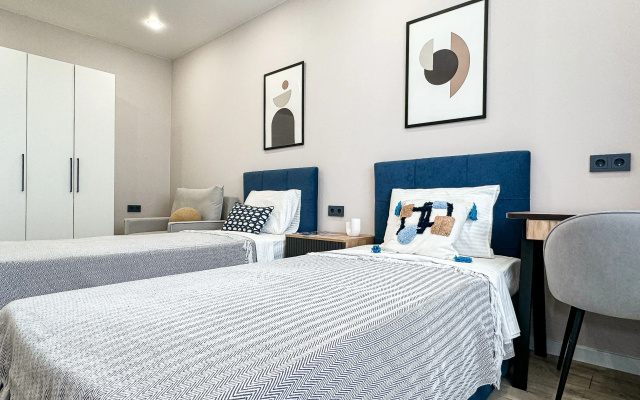 Квартира Двухкомнатная 50 м2 Синее небо