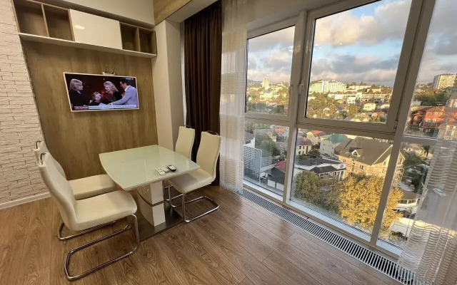 Квартира Студия с видом на море в ЖК Пocейдoн