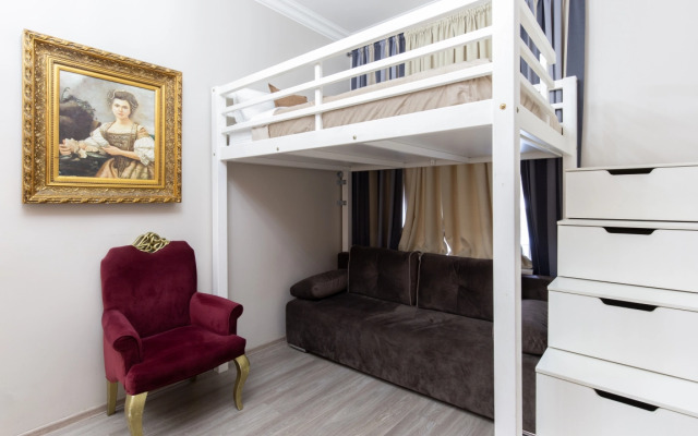 Квартира студия с двухъярусной кроватью BookingSPB в  Доме Литераторов на Гороховой