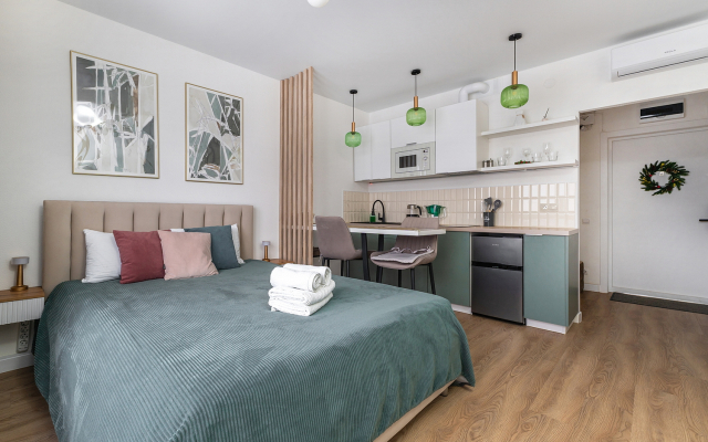 Апартаменты ДВА ГОРОДА у метро Бульвар Рокоссовского