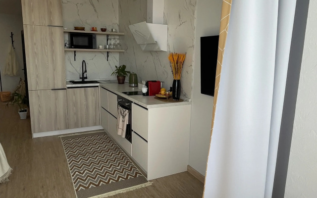 S Sovremennym Dizaynom I Mebelyu Flat