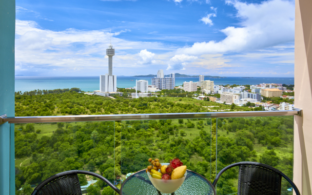 Апартаменты Grande Carribean sea view Jomtien beach