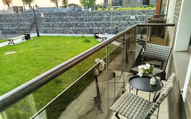 V Zelenogradske na beregu morya Apartments