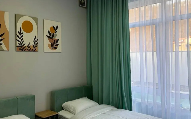 Вилла Небо с Подогреваемым Бассейном и Сауной