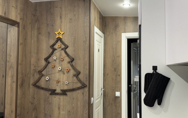 Частный дом с видом на лес и горы