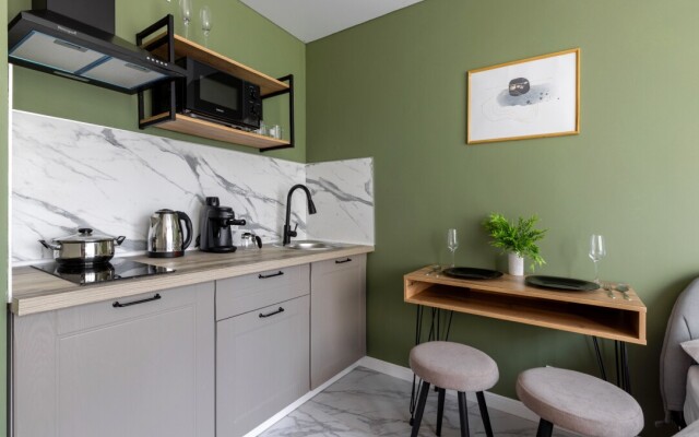 Апартаменты на Проспекте Просвещения 22 (1)