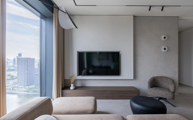 Квартира Просторная квартира с видом на Москва Сити